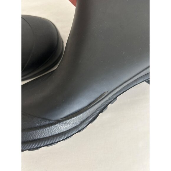 Madewell MA441 The Zip-Up Lugsole Rain Boot, Size 7 - Picture 3 of 7